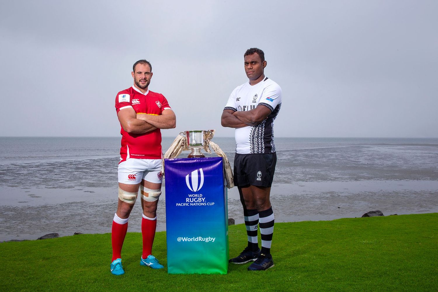 Pacific Nations Cup 2019: Captain's photoshoot Fiji - Canada