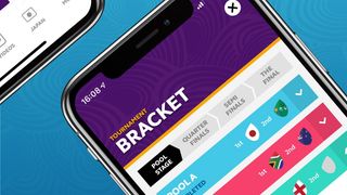 Tournament bracket app visual