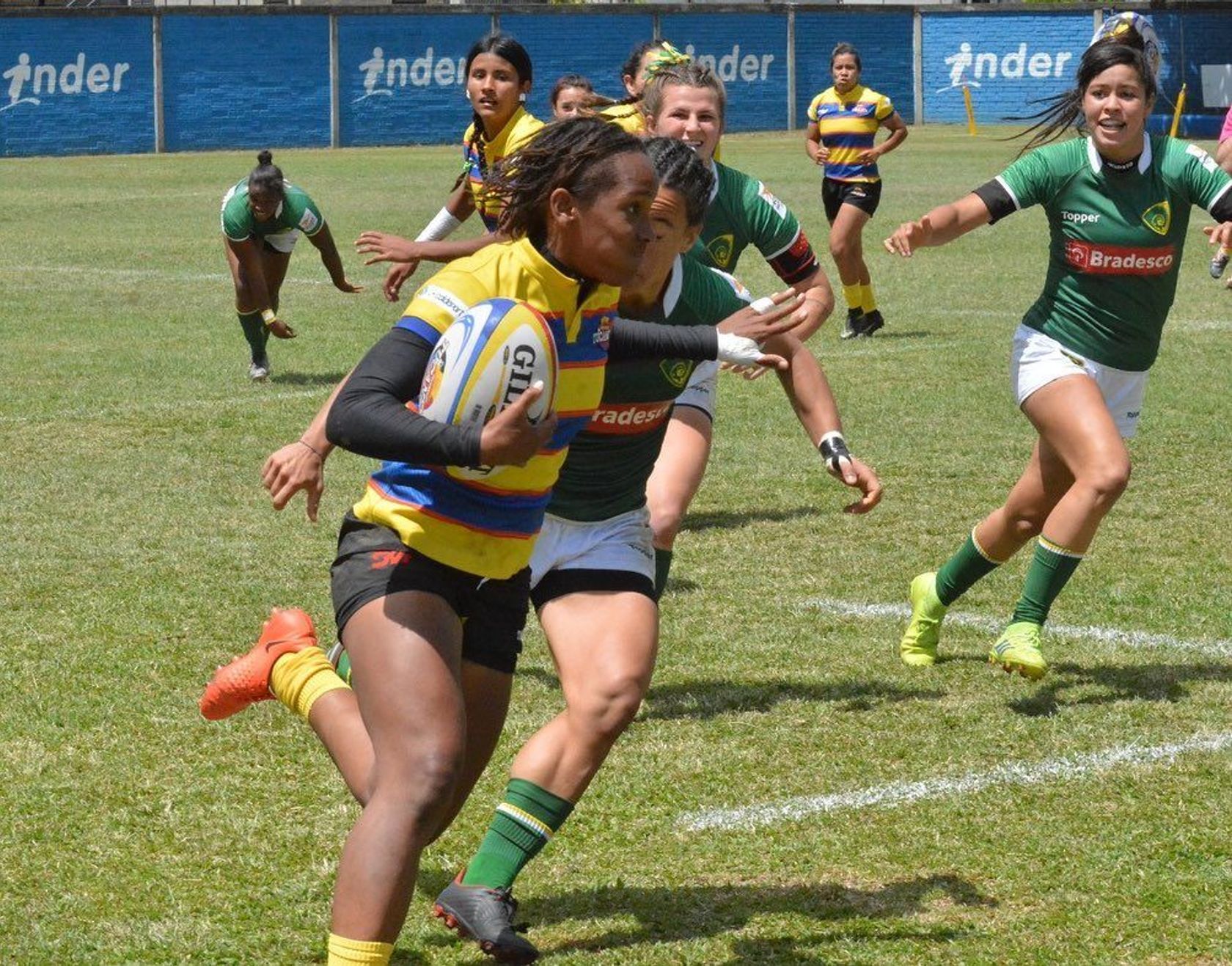 Women's 15s international: Colombia v Brazil