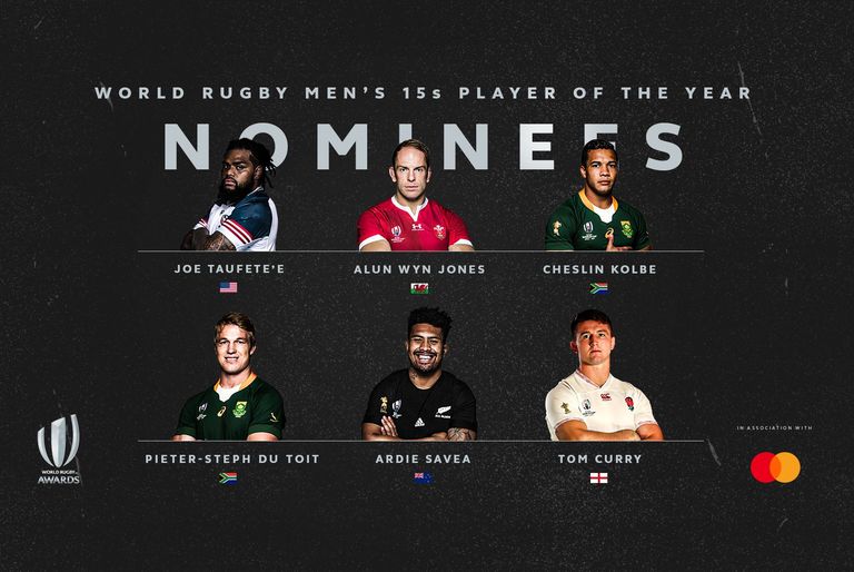 Nominees for World Rugby Players of the Year announced ｜ Rugby World