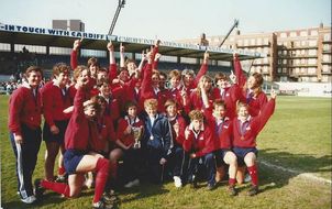 Women's Rugby World Cup 1991 - USA celebrate