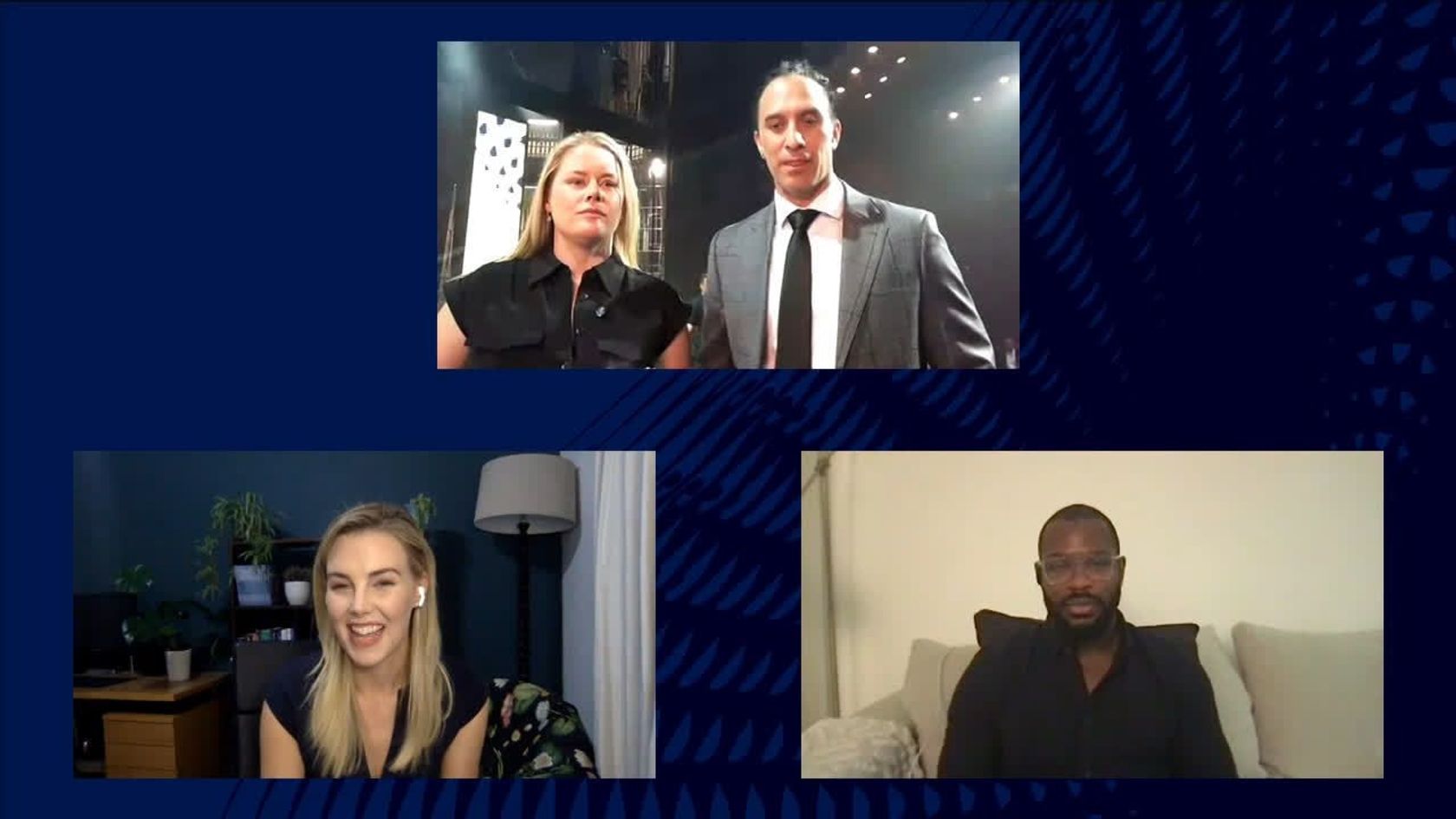 Live show hosts and interviewers react post-draw