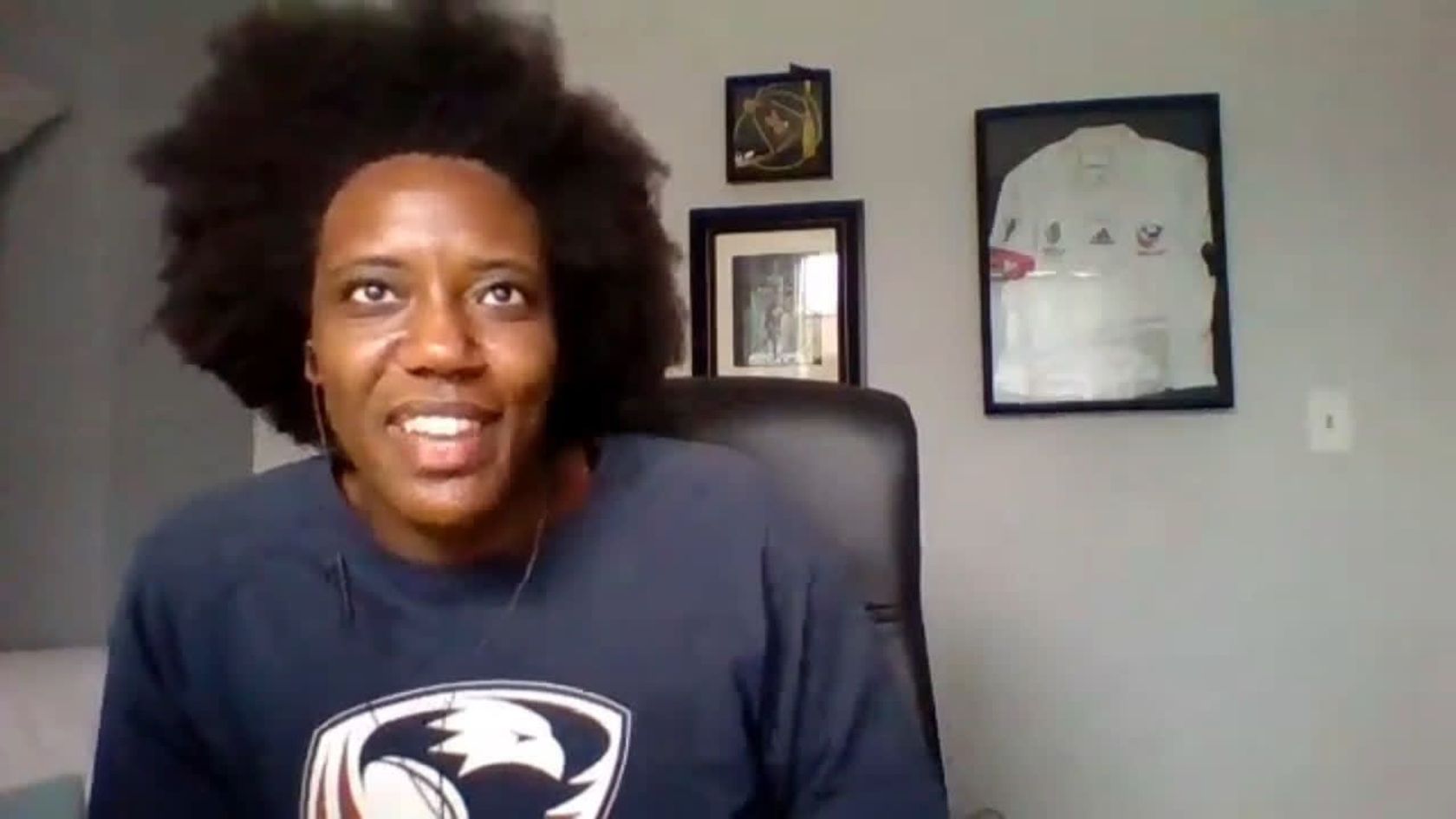 Alycia Washington USA post-draw interview