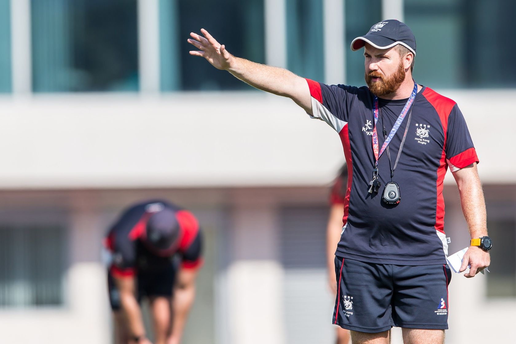 HK women's sevens head coach Iain Monaghan
