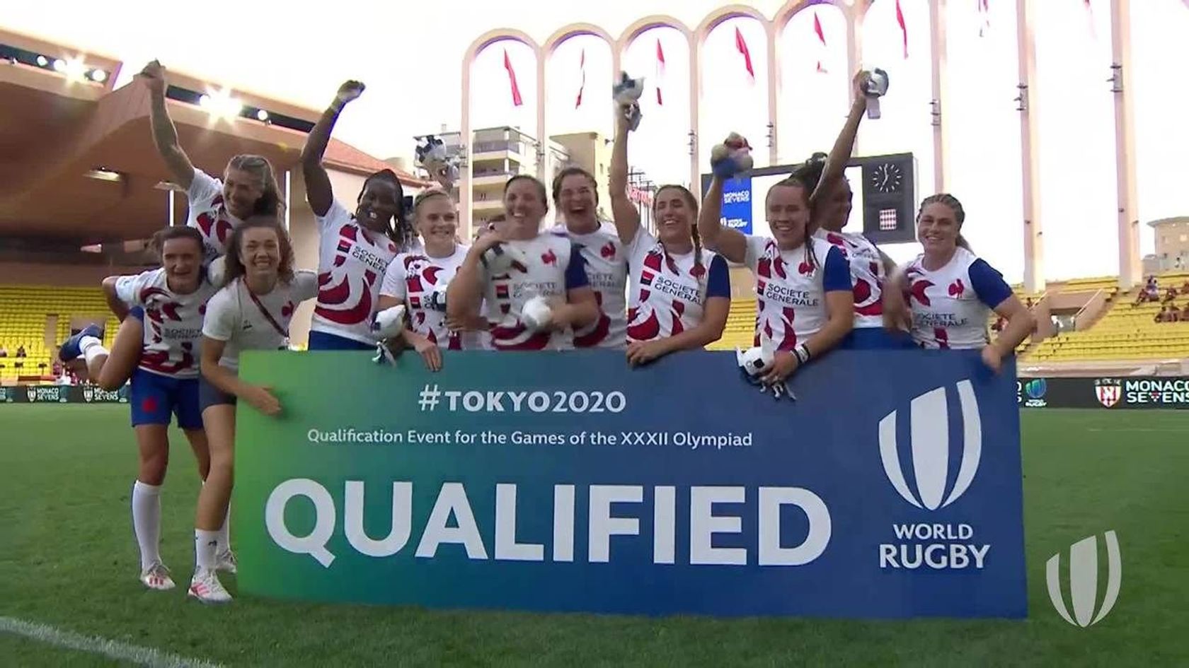 Monaco Sevens - Qualifying final highlights: France v Hong Kong