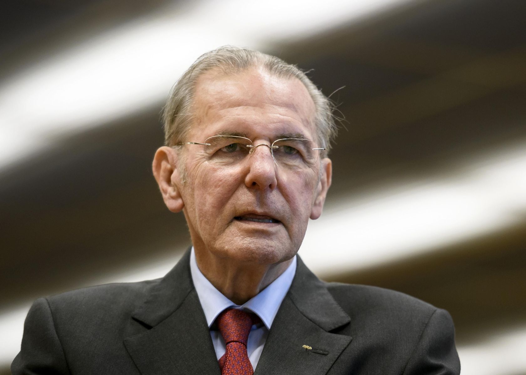 Former International Olympic Committee President Jacques Rogge