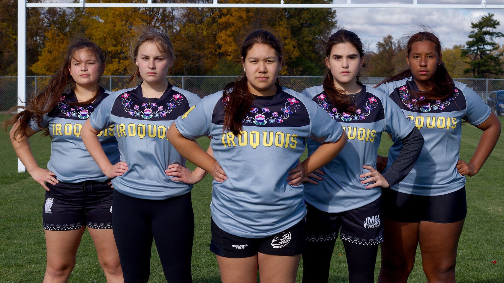 Iroquois Roots Rugby Practice