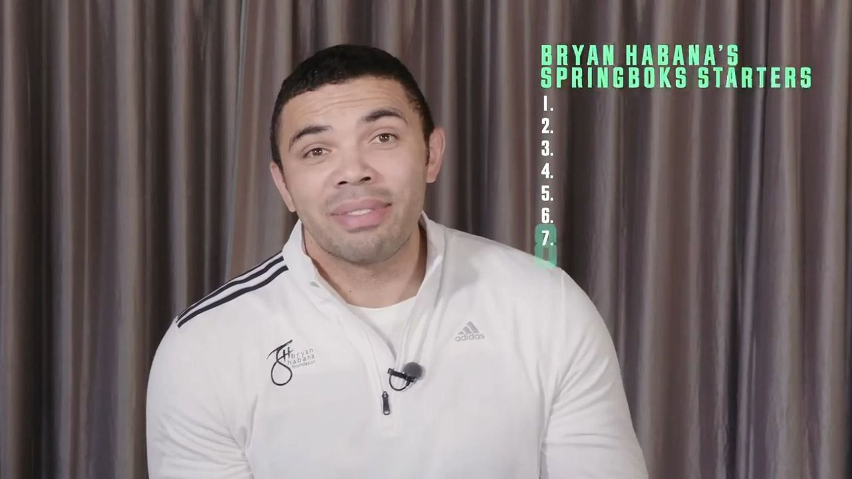 Bryan Habana's perfect SPRINGBOK XV to take on the Lions