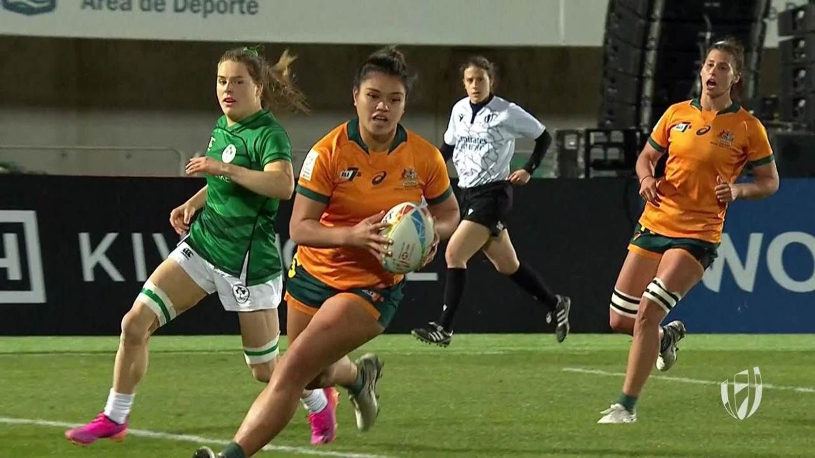 DHL Impact Moment | Australia see off the challenge of Ireland
