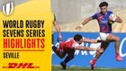 Seville: Day One Men's Highlights | DHL Rugby