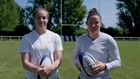 Emily Scarratt takes on Hannah O’Connor in the Foward v Back kicking challenge!