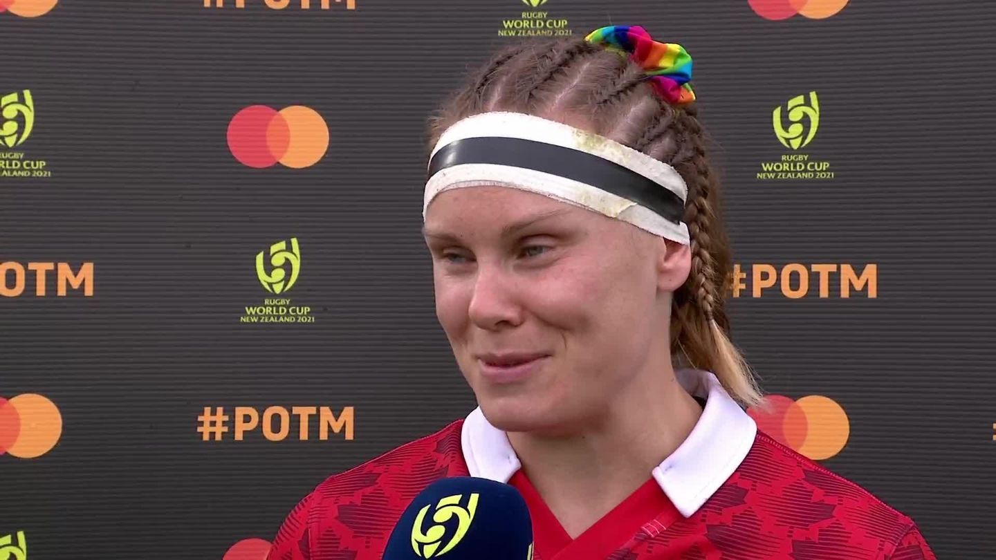 Mastercard POTM Karen Paquin (CAN)