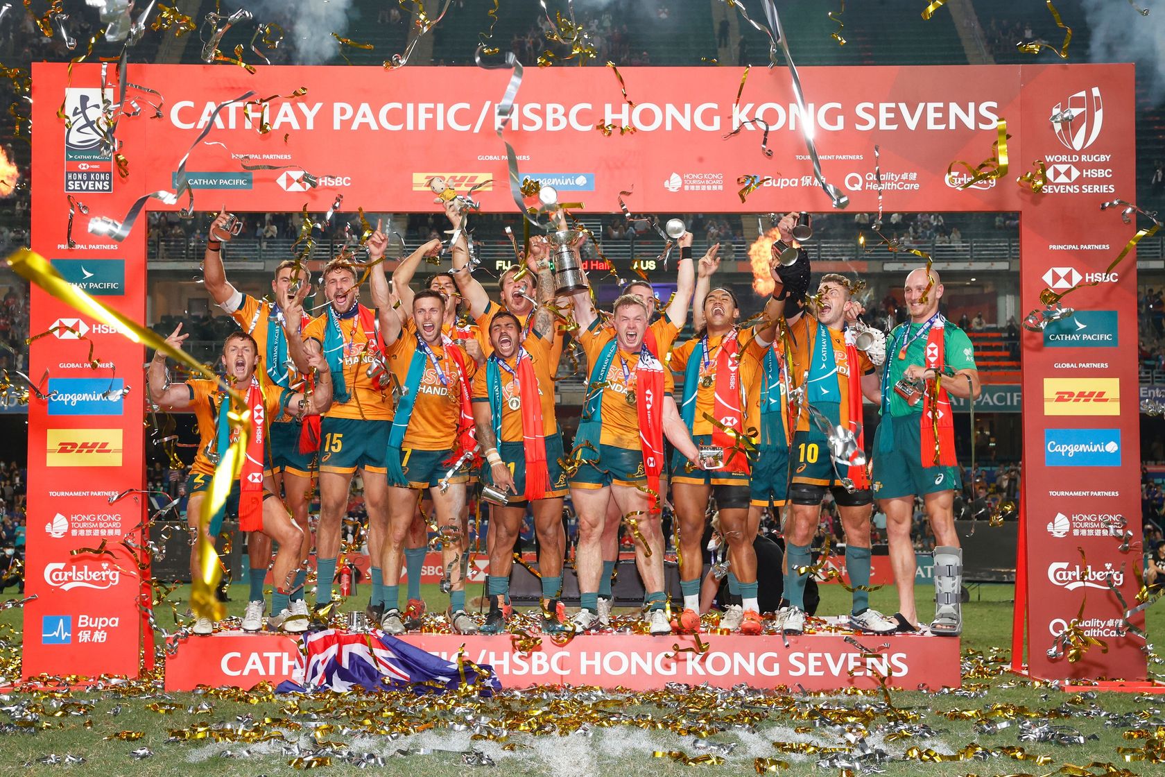 Australia break Fiji hearts to win Hong Kong Sevens