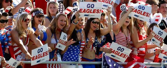 Fans at the 2010 USA Sevens