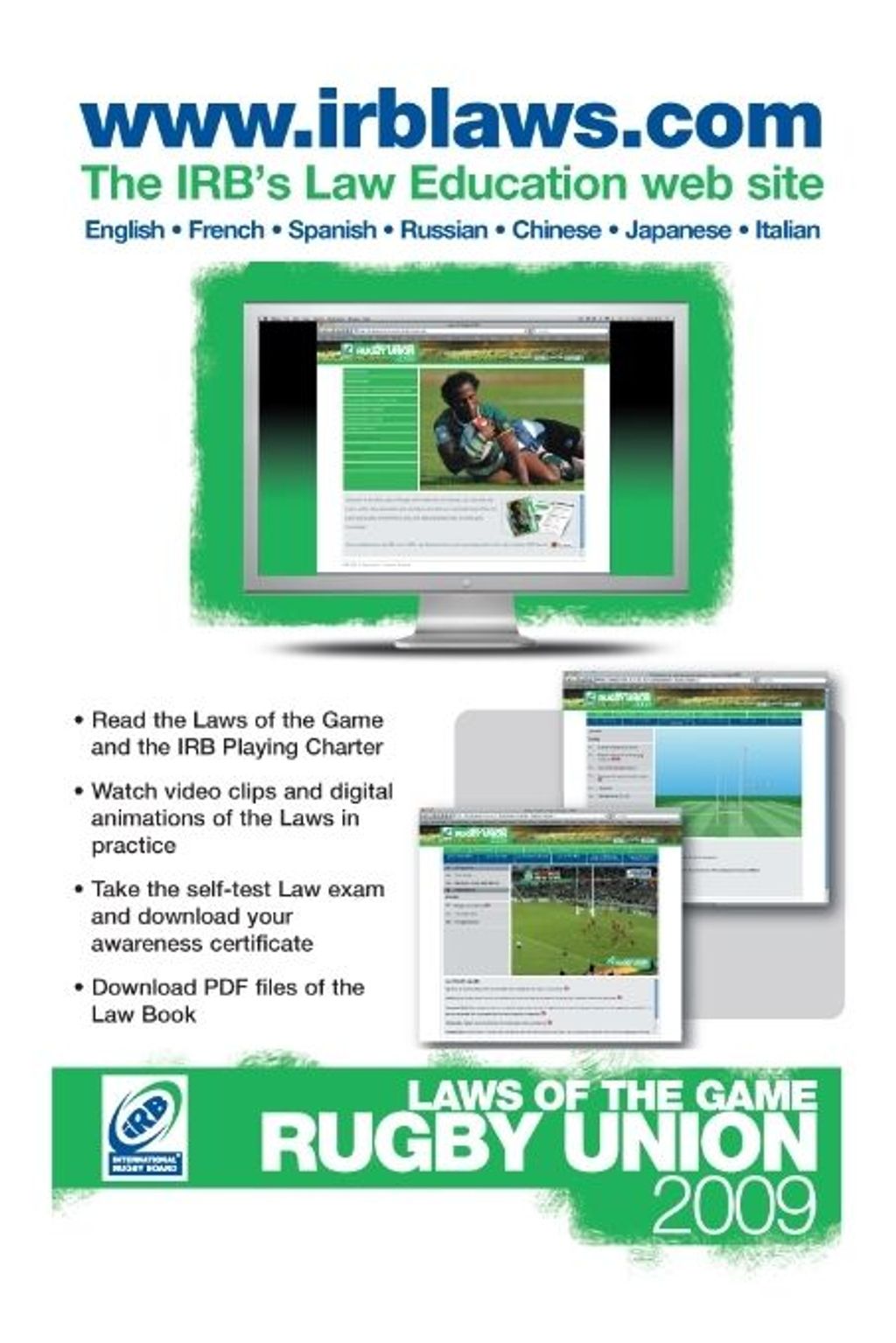 IRB launches new interactive Laws resource World Rugby