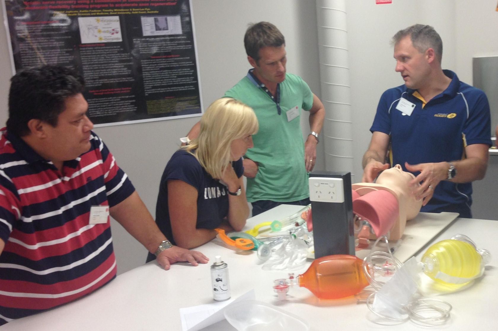 Medical training hits new heights Rugby World Cup