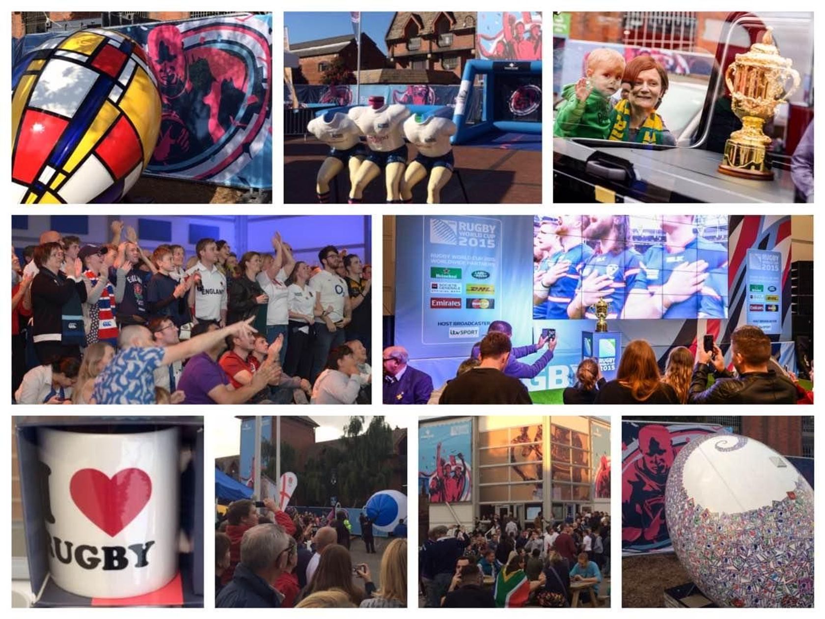 Old Market Place, Rugby Rugby World Cup