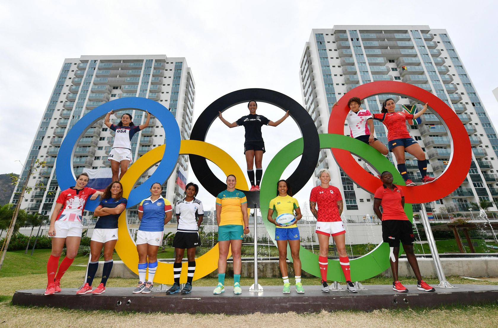 Rio 2016: Women's sevens captains