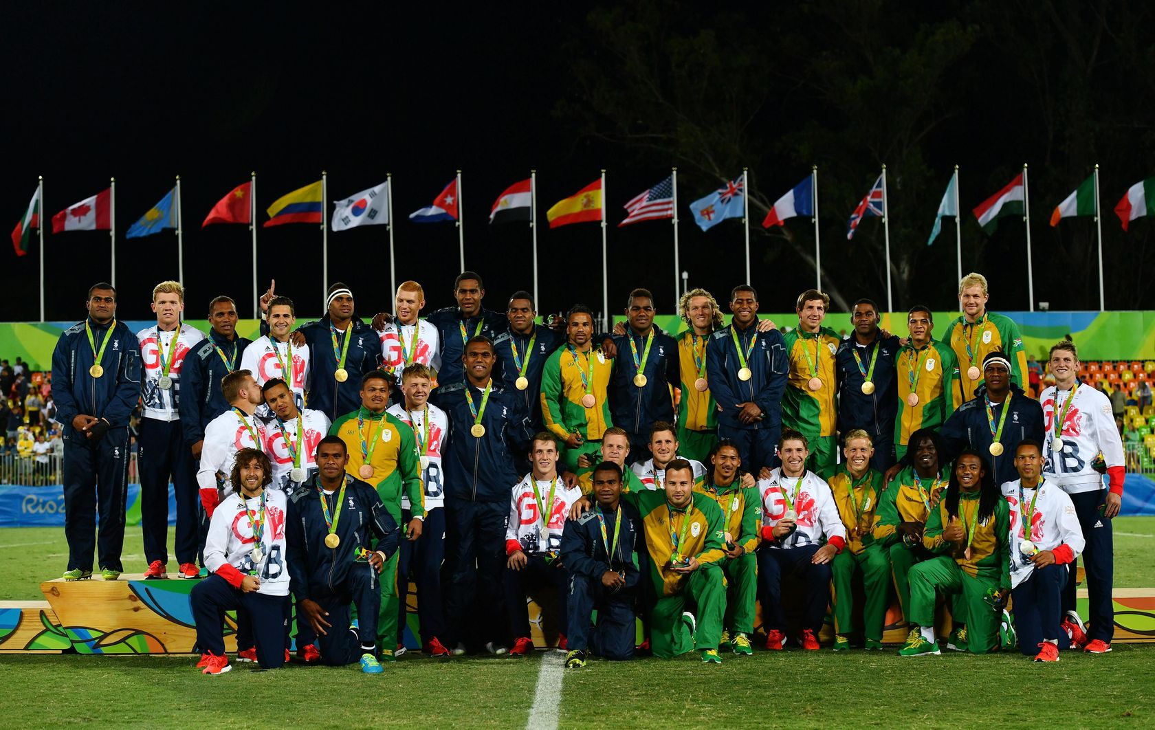 Rio 2016: Men's sevens day three
