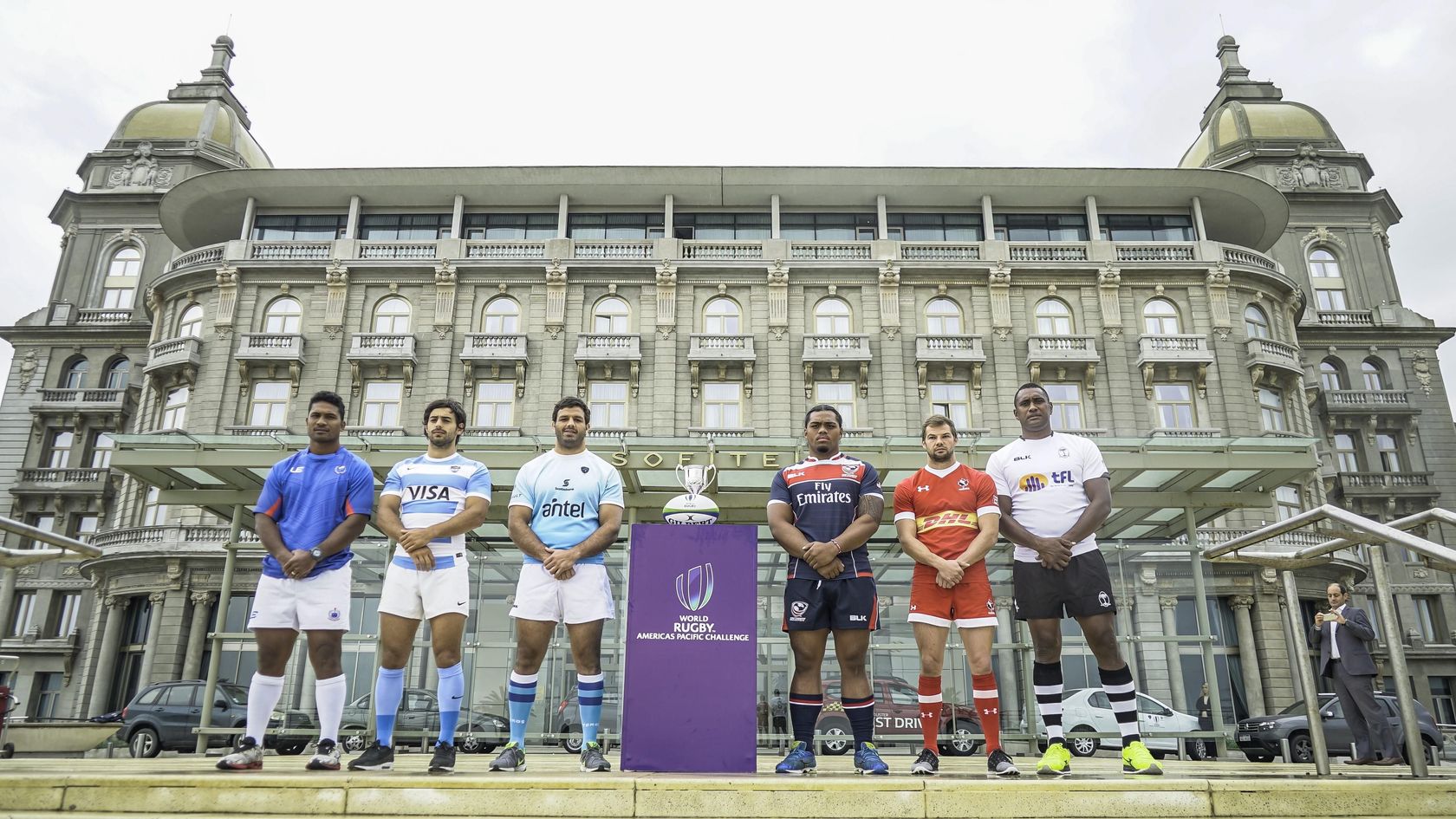 Captain's photocall - World Rugby Americas Pacific Challenge