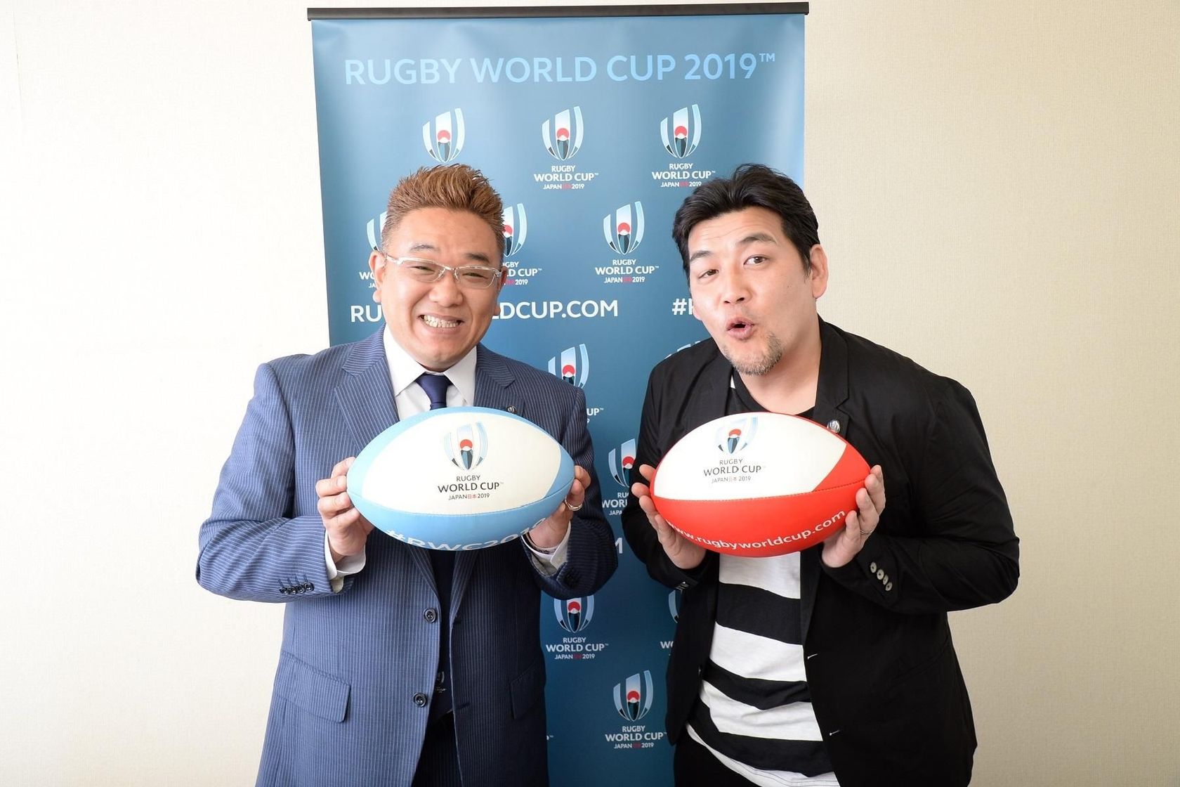 スペシャルインタビュー Vol 3 サンドウィッチマン お祭りに行くようにスタジアムへ ラグビーワールドカップ