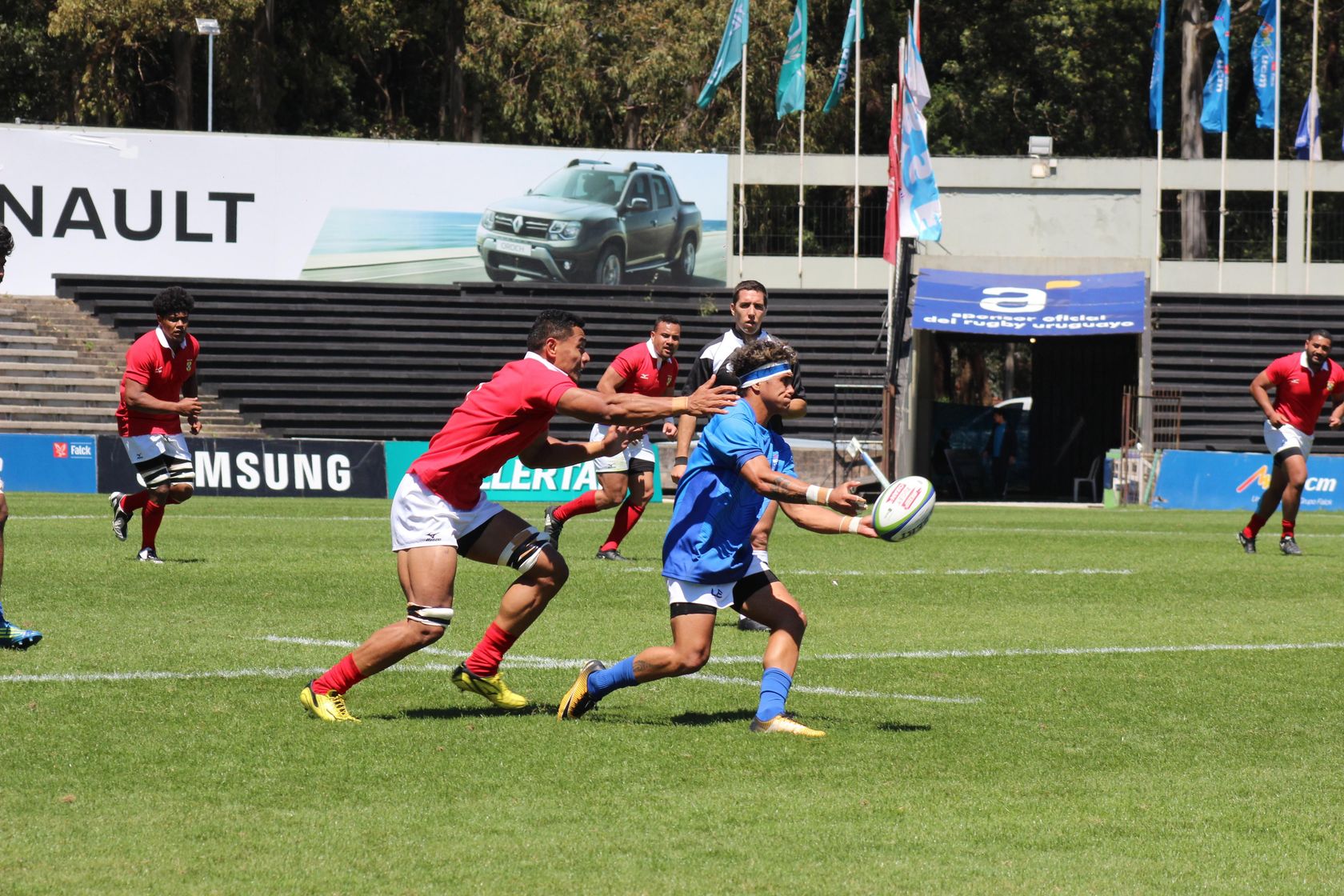 Samoa A attack from deep at Americas Pacific Challenge