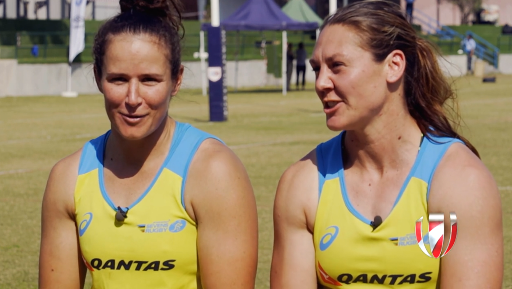 Australia sevens co-captains Sharni Williams and Shannon Parry