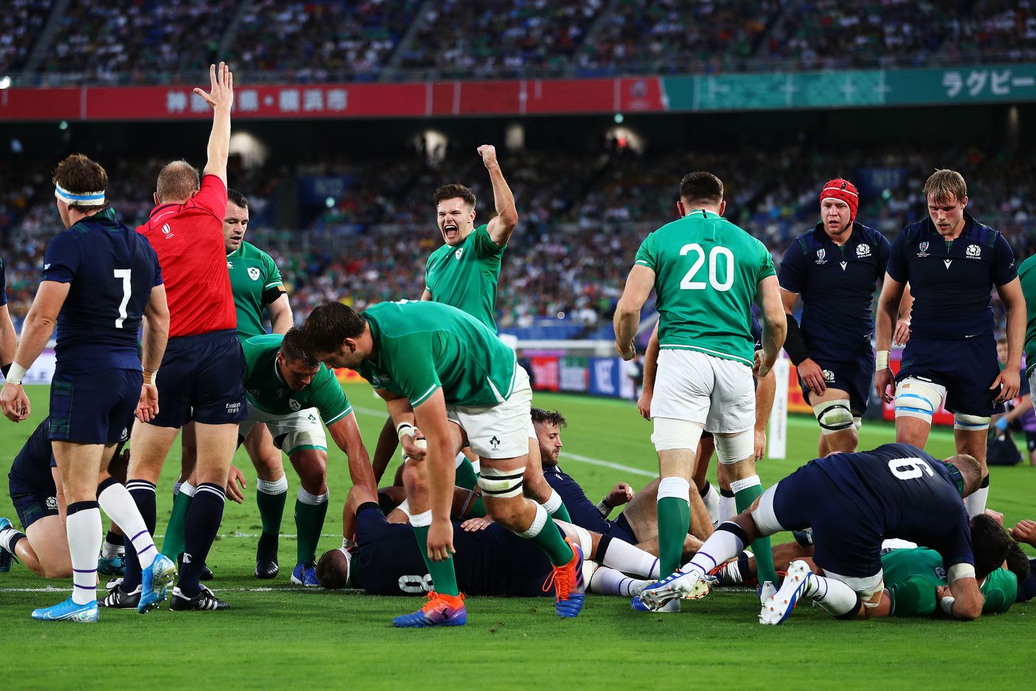 Pool A Ireland v Scotland