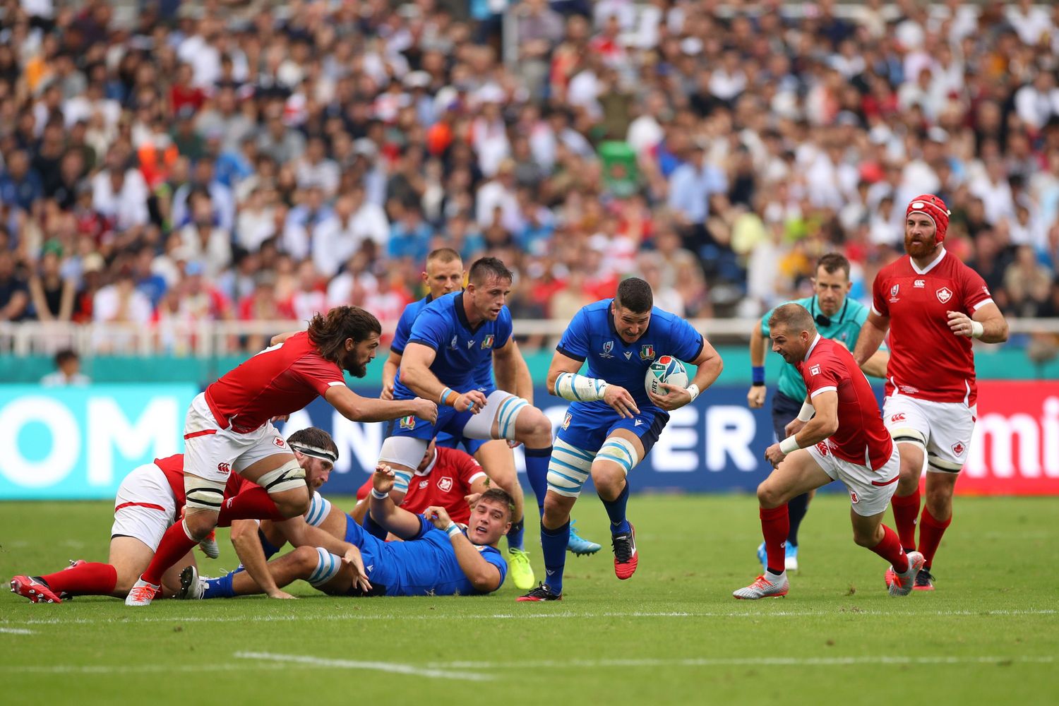 Italy v Canada - Rugby World Cup 2019: Group B