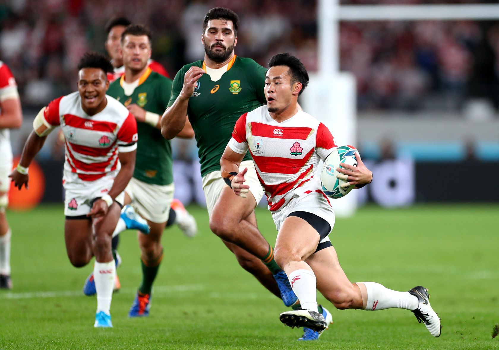 準々決勝戦 日本V 南アフリカ ラグビーワールドカップ2019