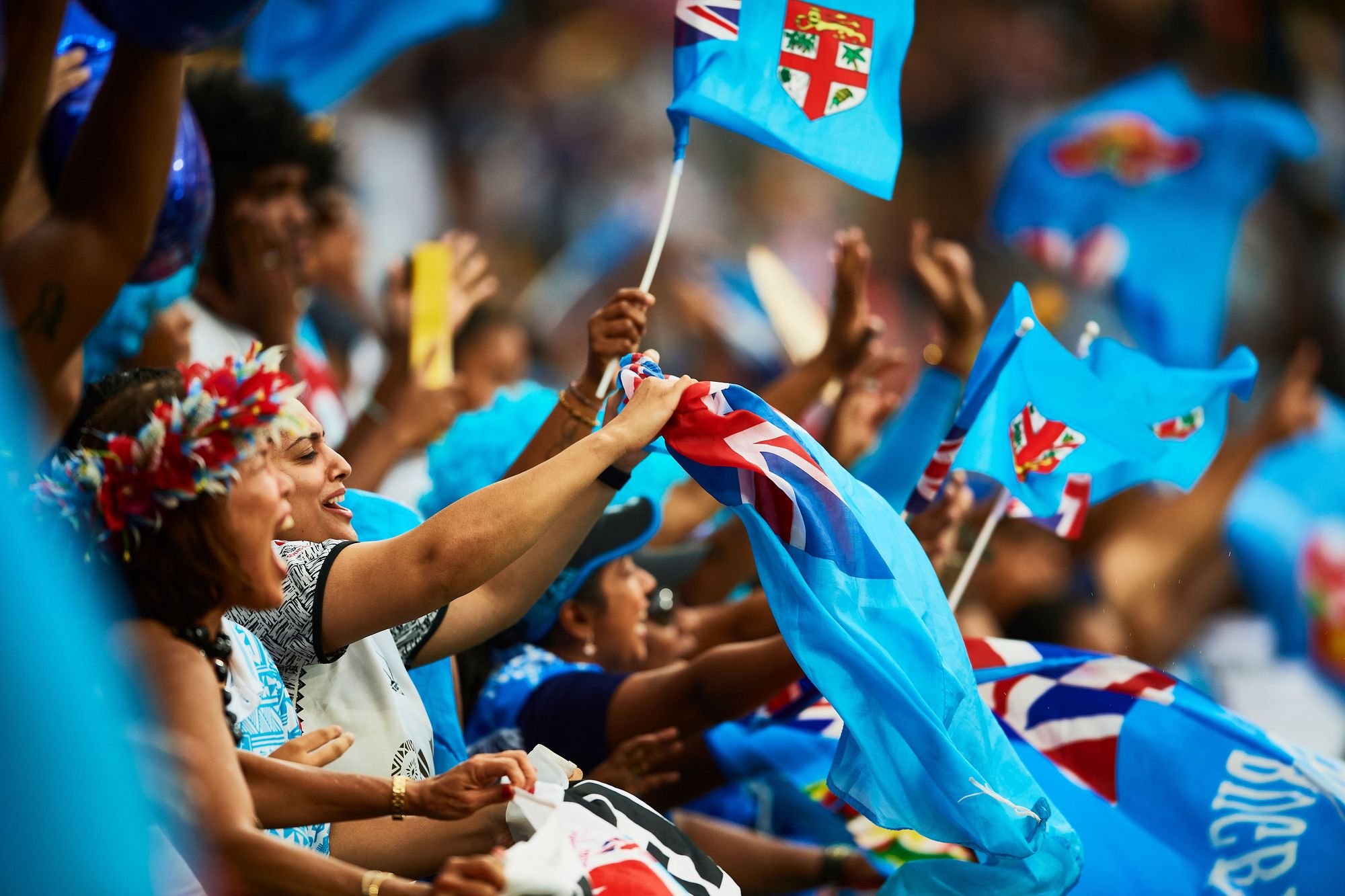 Watch LIVE rugby TODAY ... Fiji double at the HSBC Sydney ...