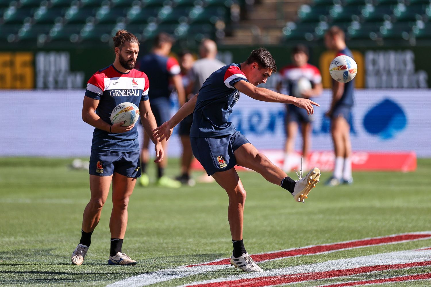 Training Session HSBC Canada Sevens in Edmonton,AB