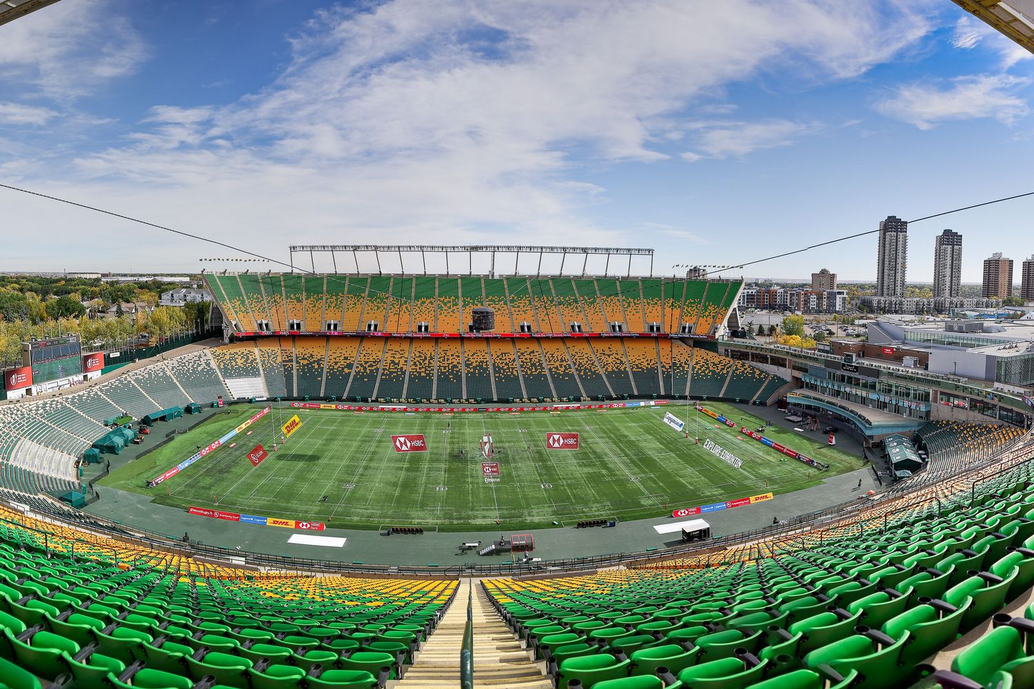 Training Session HSBC Canada Sevens in Edmonton,AB