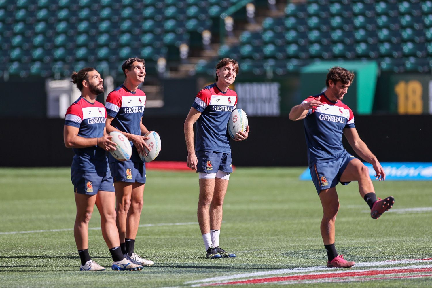 Training Session HSBC Canada Sevens in Edmonton,AB