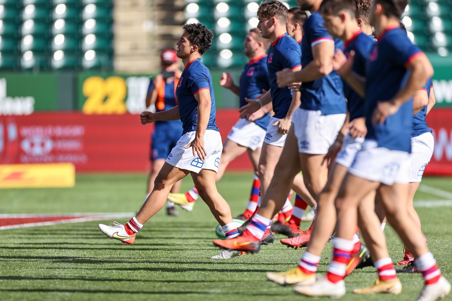 Training Session HSBC Canada Sevens in Edmonton,AB