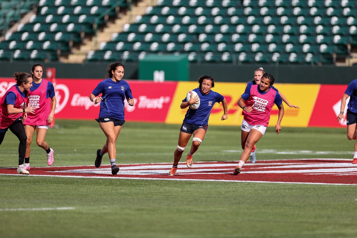 Training Session HSBC Canada Sevens in Edmonton,AB