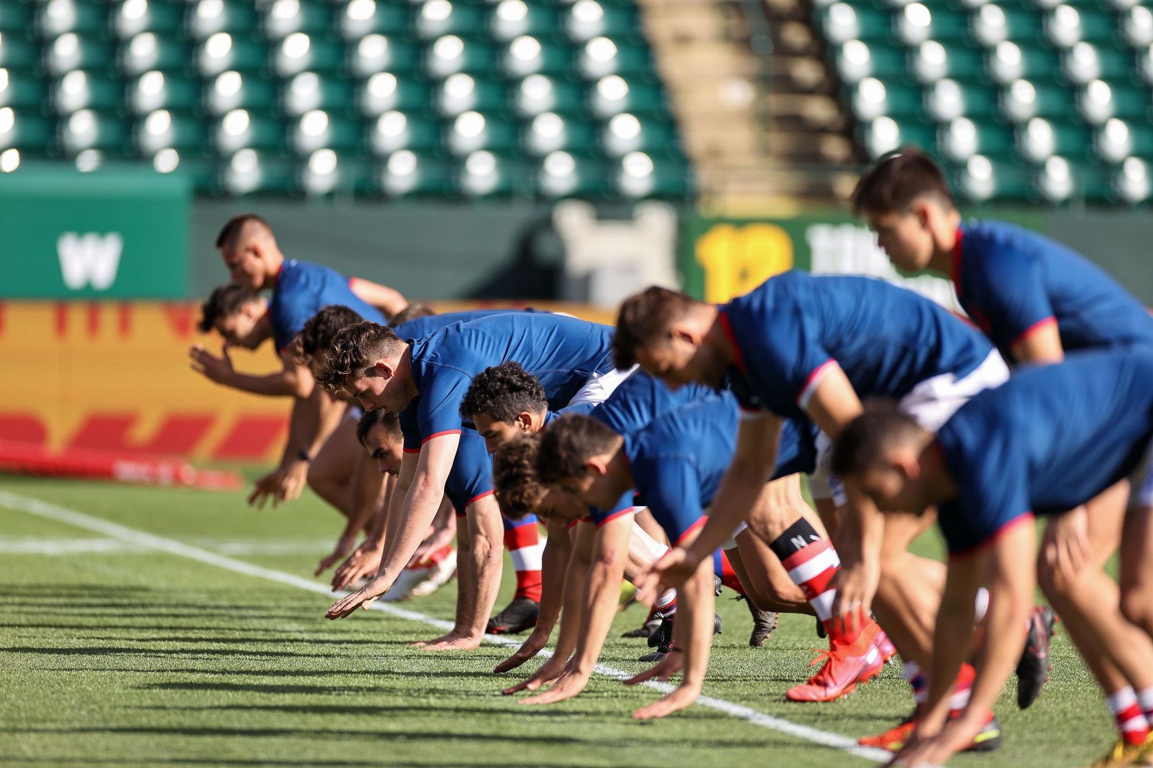 Training Session HSBC Canada Sevens in Edmonton,AB