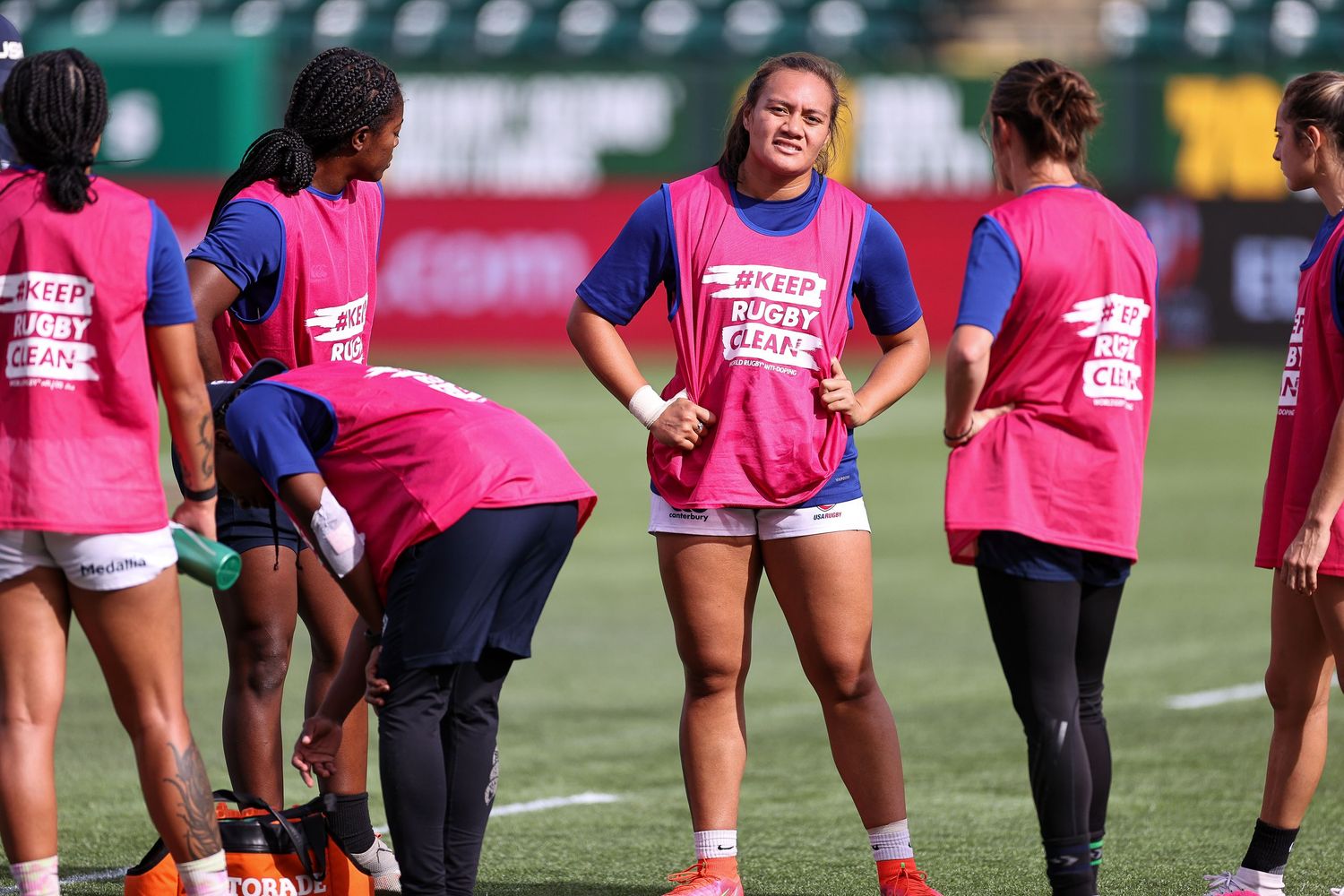Training Session HSBC Canada Sevens in Edmonton,AB