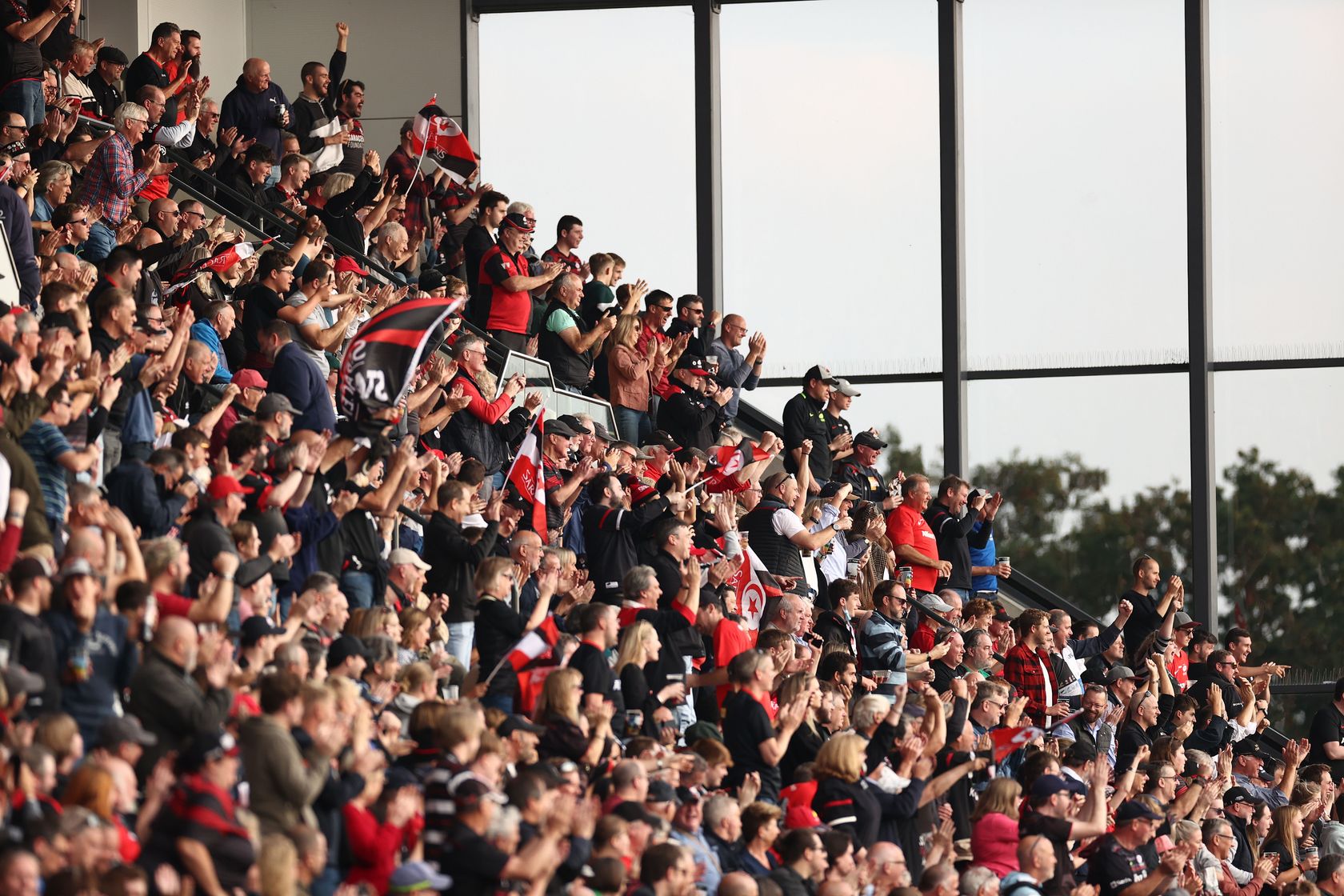 Saracens v Newcastle Falcons - Gallagher Premiership Rugby