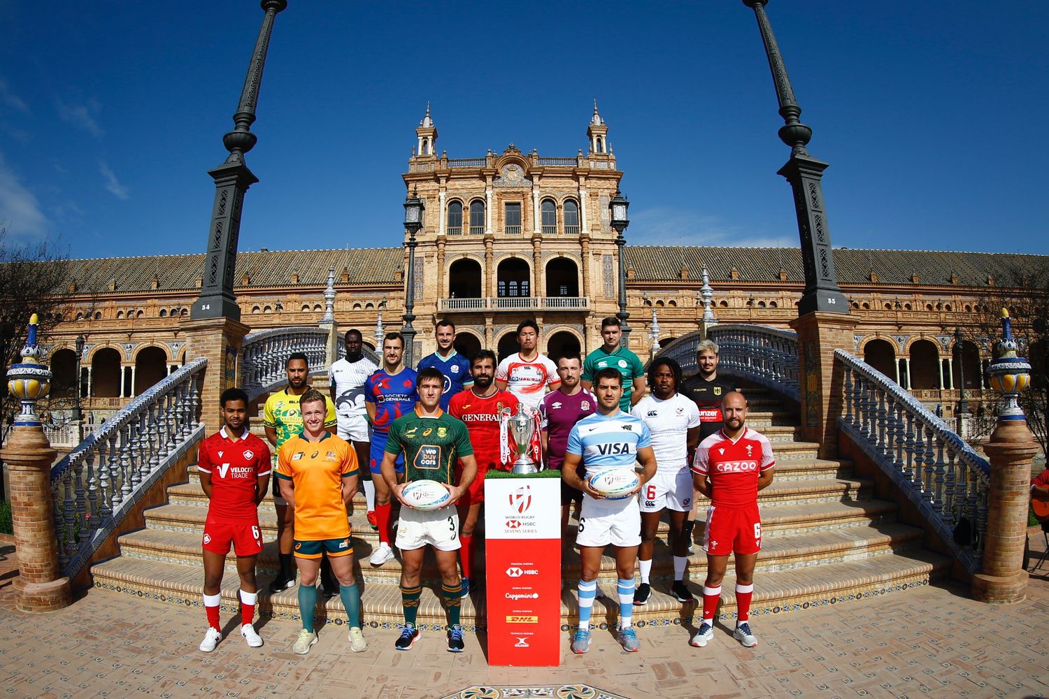 HSBC Spain Sevens Malaga Captain's Photo