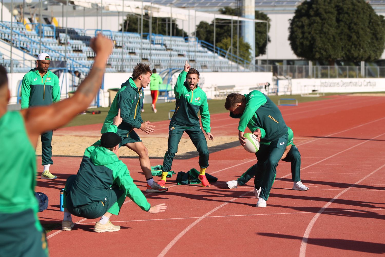 HSBC Spain Sevens Seville Training Sessions