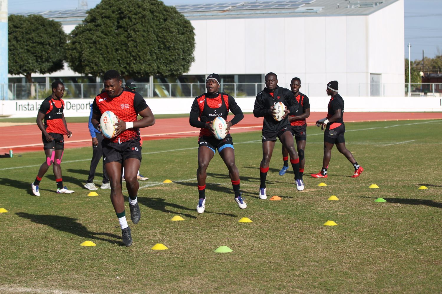HSBC Spain Sevens Seville Training Sessions