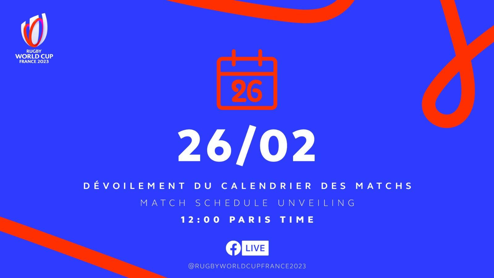 Calendrier 2023 Rugby Rwc 2023 Match Schedule Save The Date