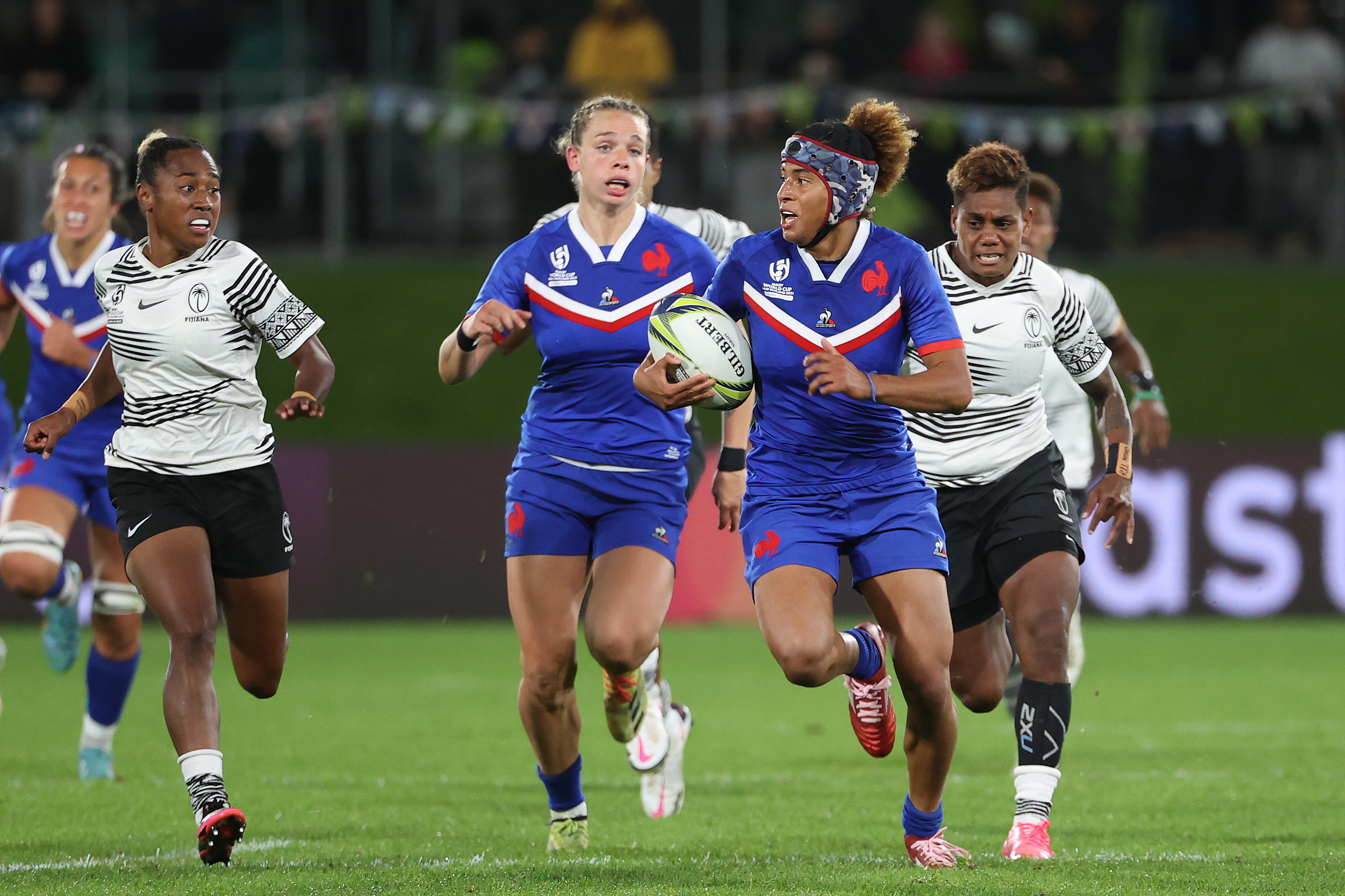 France beat Fiji to book place in Rugby World Cup 2021 quarter-finals