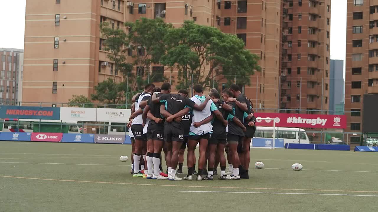 HSBC Connected Hong Kong 7s Fiji head coach Ben Gollings HSBC World Rugby Sevens Series